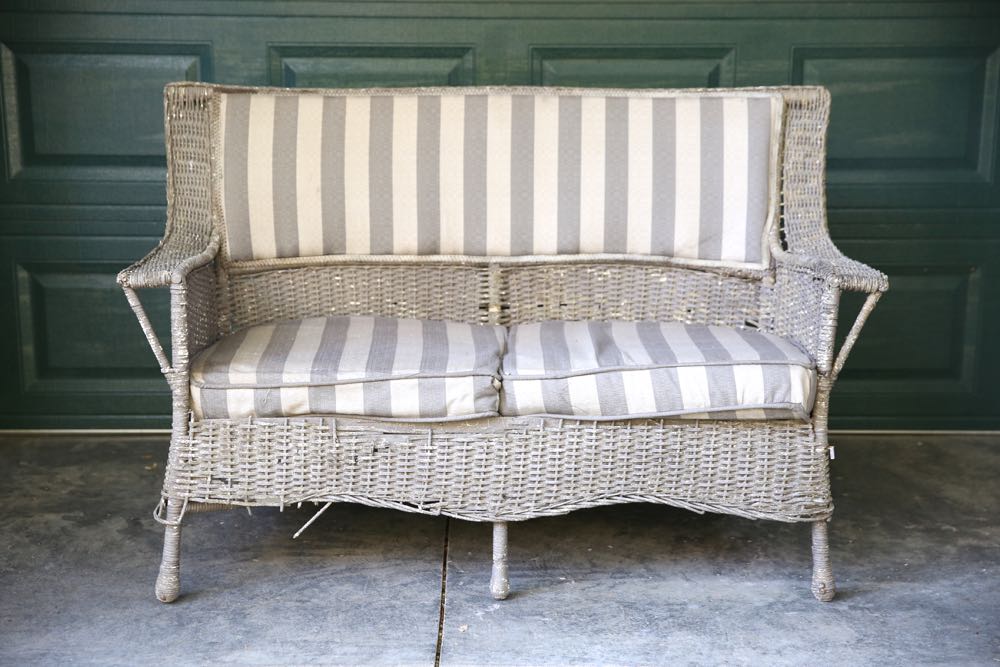 Vintage Wicker Patio Furniture EBTH