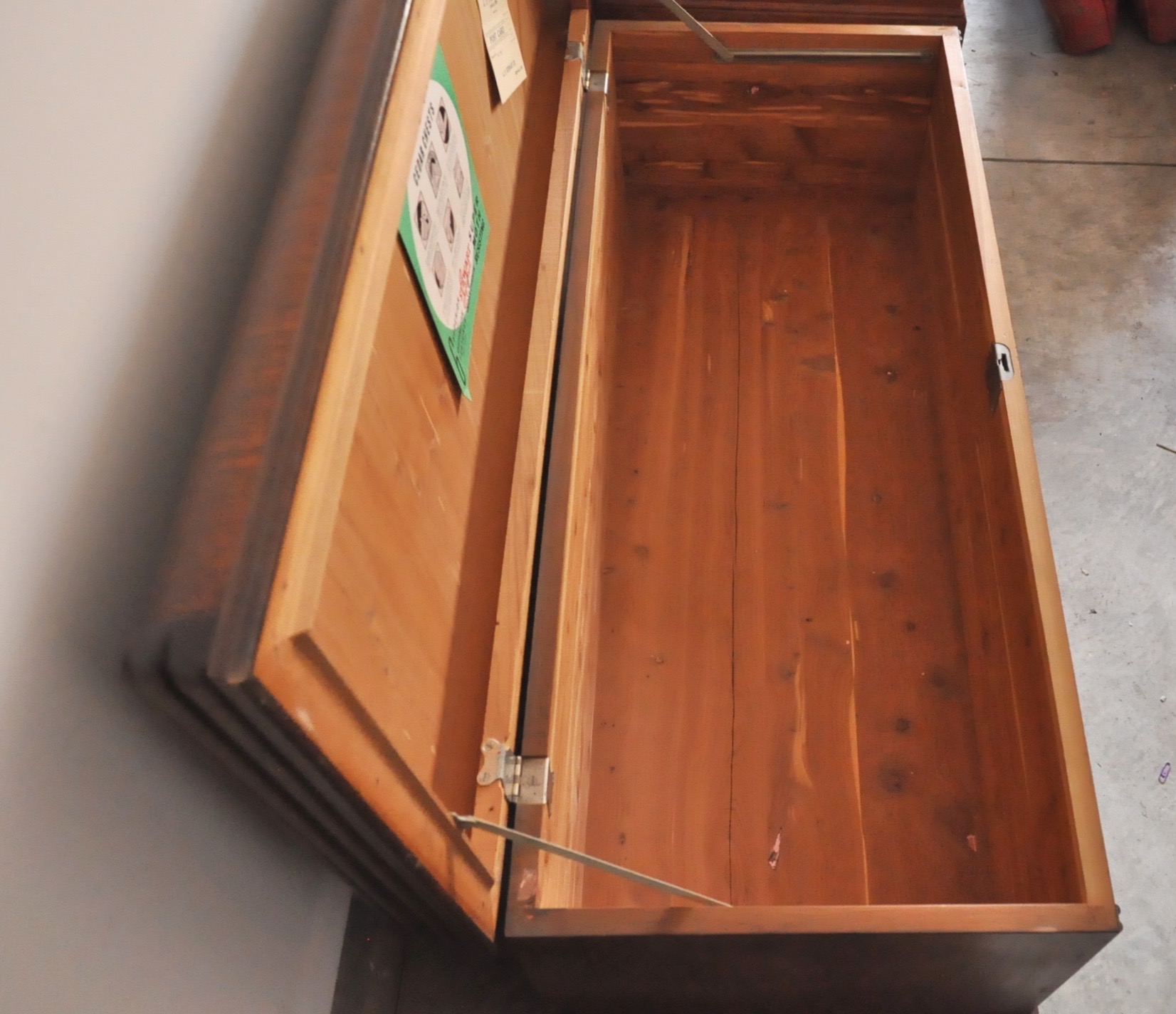 Vintage Stewart Safe Seal Cedar Chest EBTH