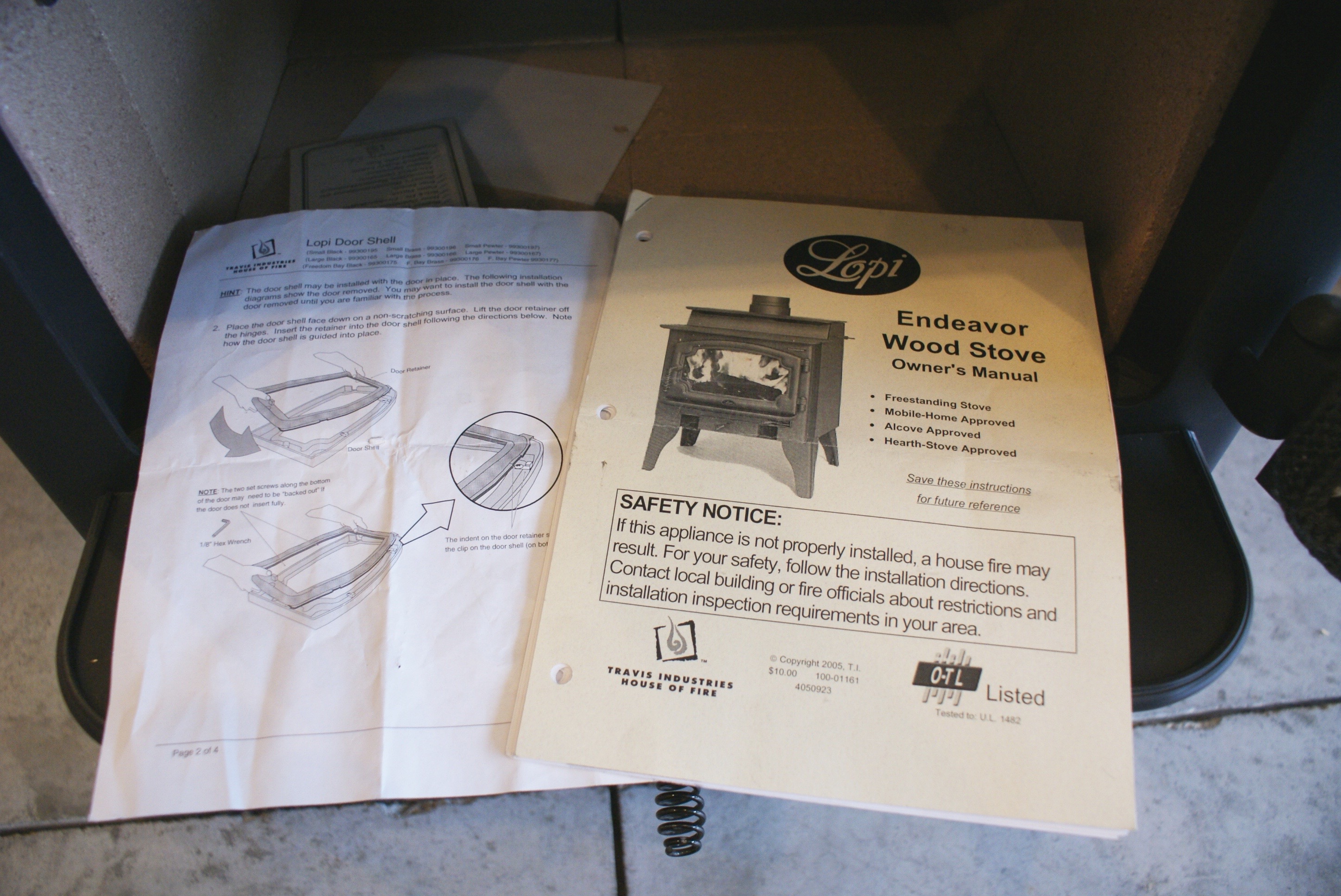 Lopi Endeavor Wood Burning Stove EBTH