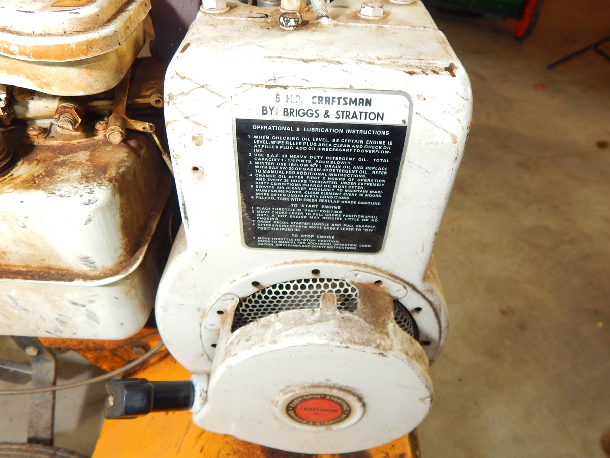 Craftsman Chain Drive Garden Tiller EBTH