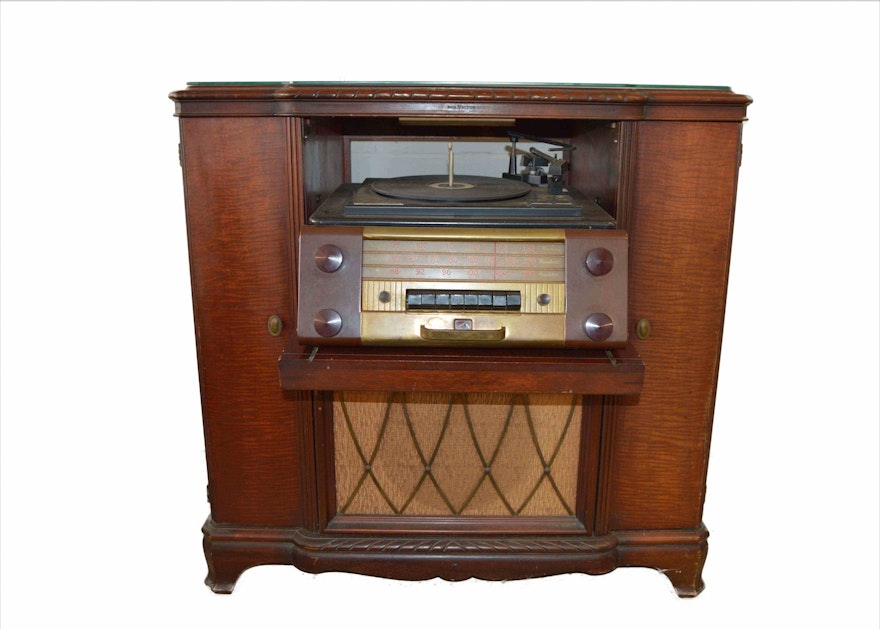 Vintage Victrola RCA Victor Record Player : EBTH
