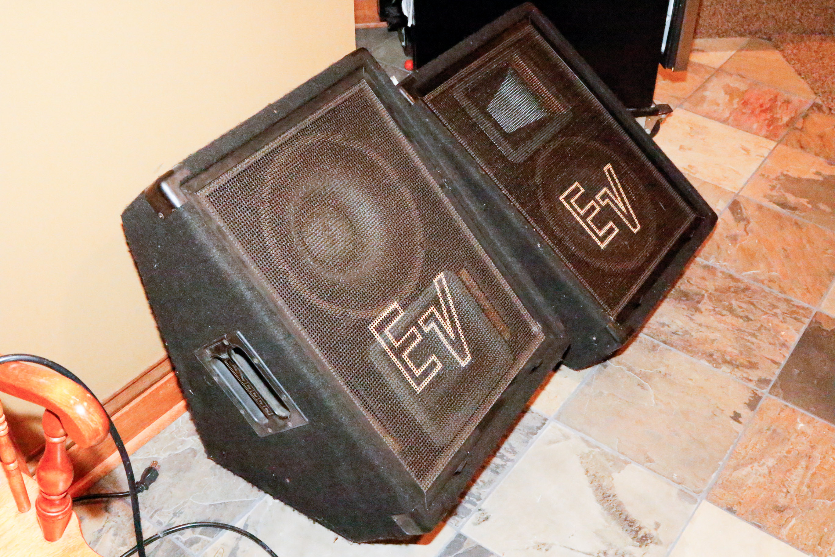 Pair of EV FM1202 Floor Monitors EBTH