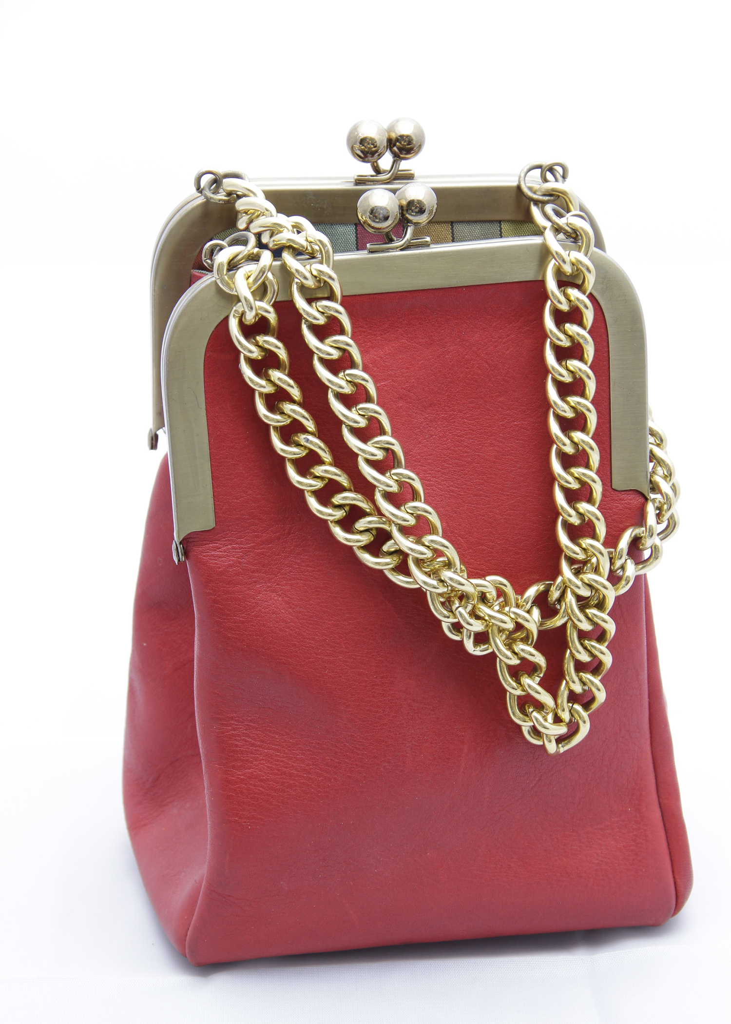 Vintage Bonnie Cashin Coach Double Kiss Lock Handbag EBTH