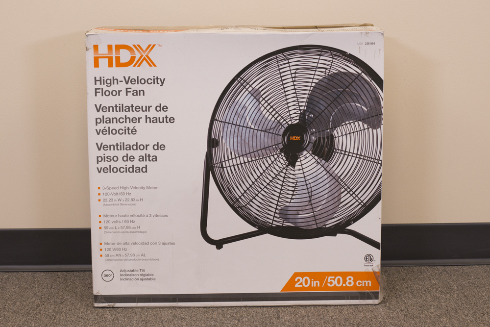High Velocity Floor Fan Ebth