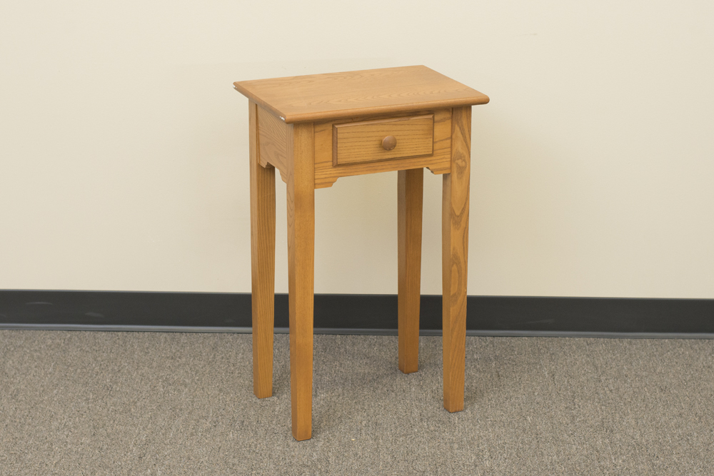 Golden Oak Nightstand Ebth