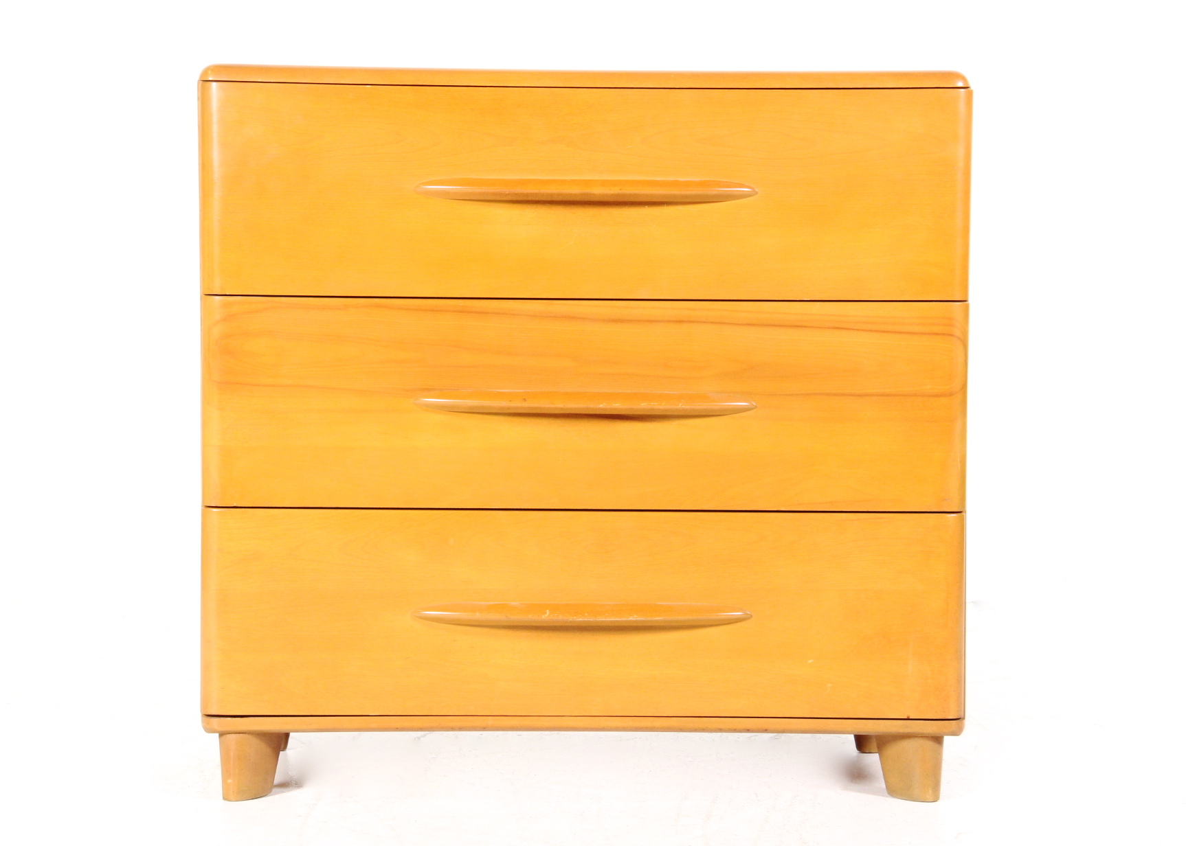 Heywood Wakefield Three Drawer Chest Ebth