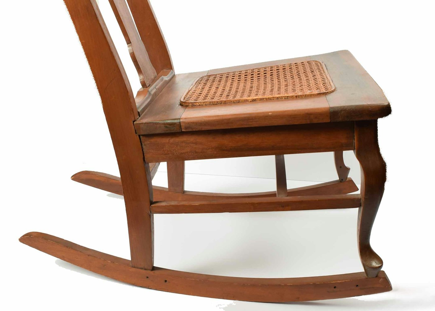 Antique Cane Seat Nursing Rocking Chair | EBTH