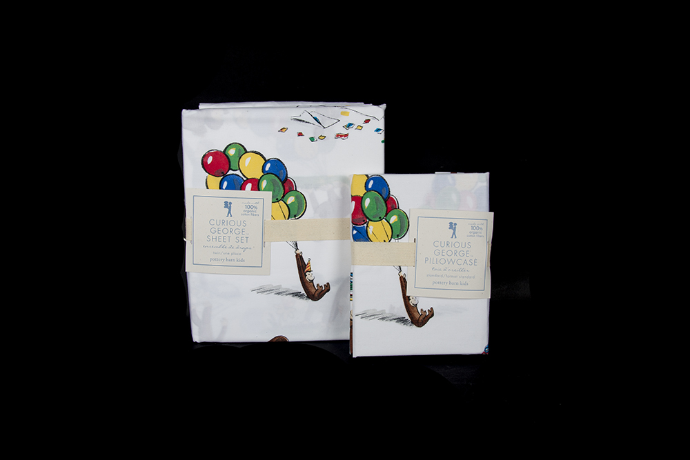 Pottery Barn Kids Curious George Sheets Ebth