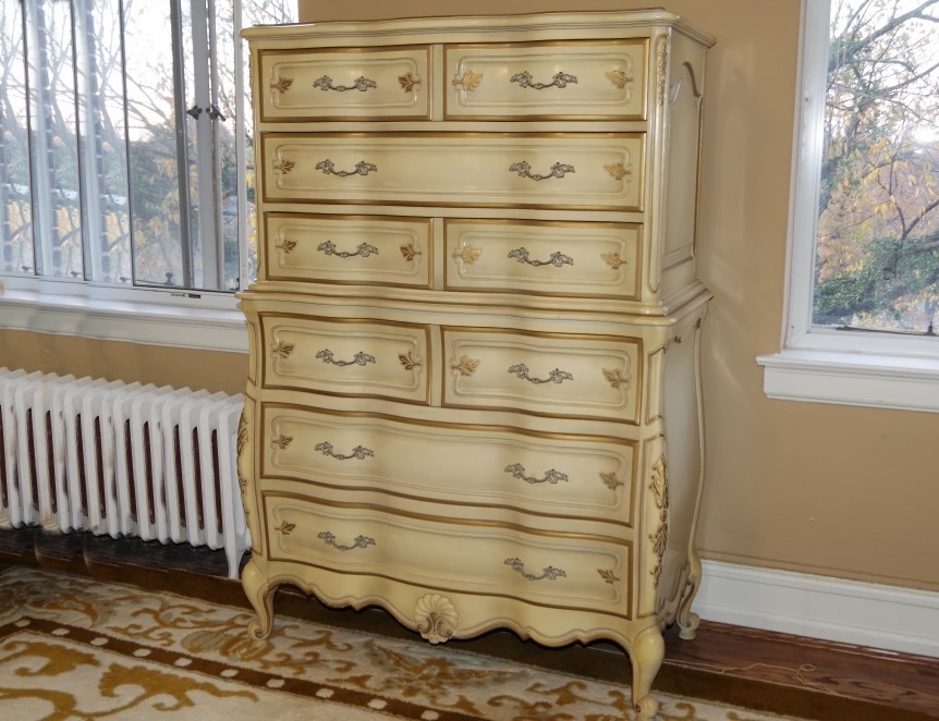 Union Furniture French Provincial Highboy Dresser EBTH