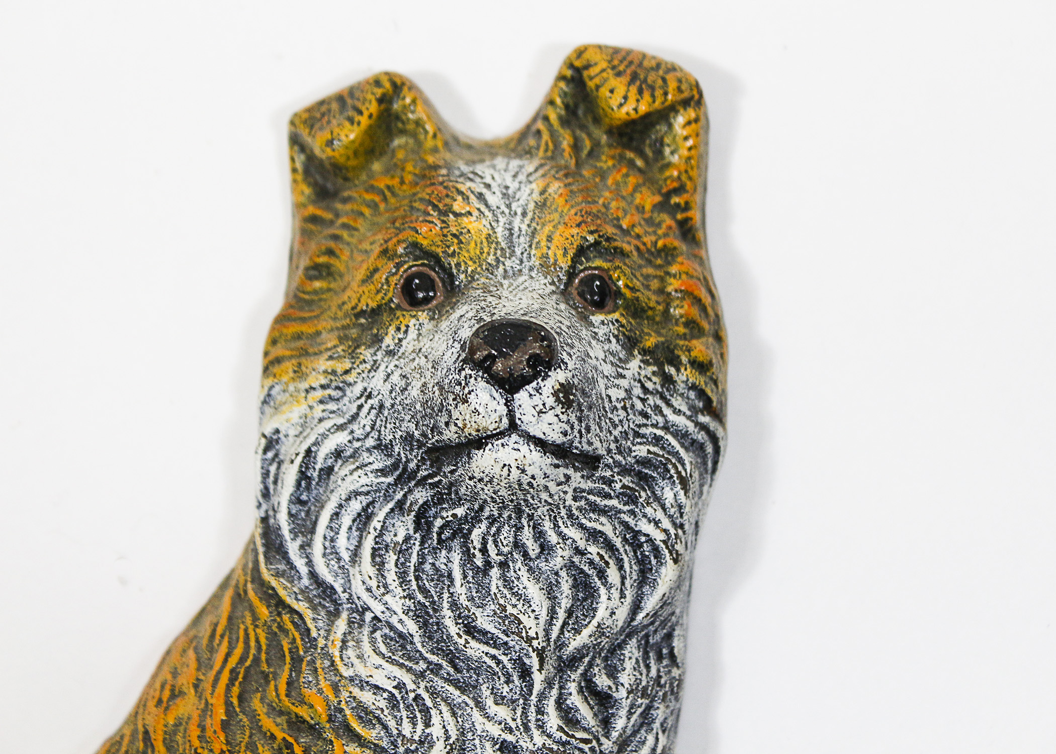 Metal Dog Doorstop EBTH