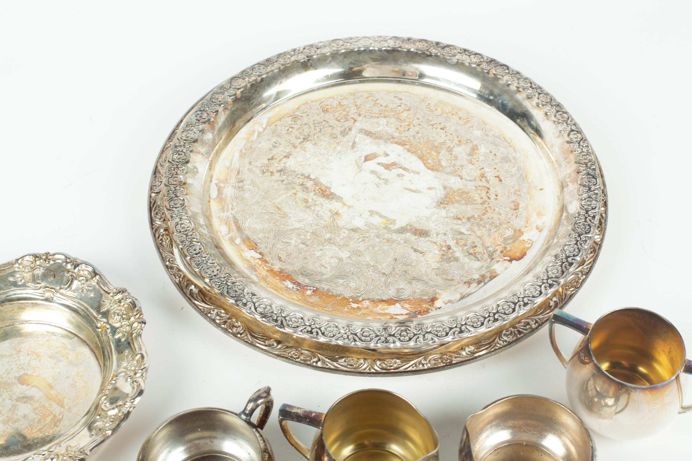 Collection of Silver Plate Decor EBTH