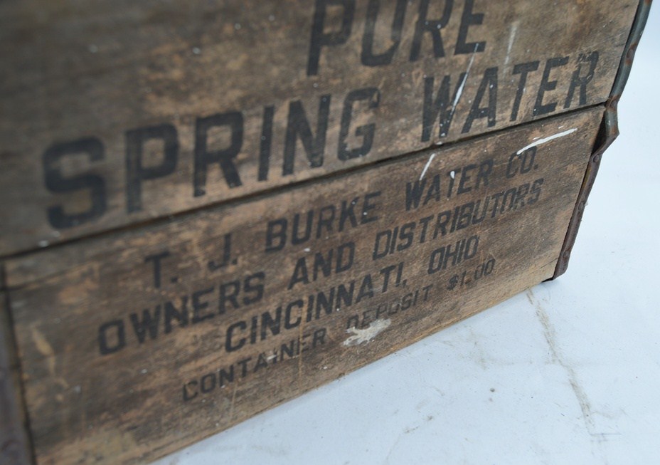 Vintage Glacier Pure Spring Water Box EBTH