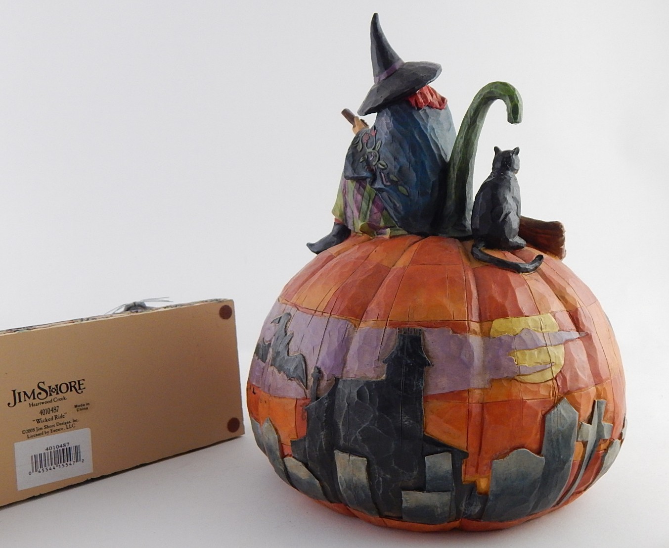 Three Halloween Jim Shore Heartwood Creek Halloween Collectibles EBTH