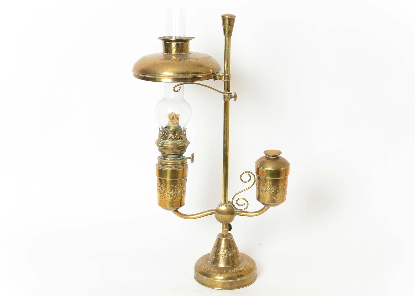 Brass Oil Lamp EBTH brass-oil-lamp-ebth