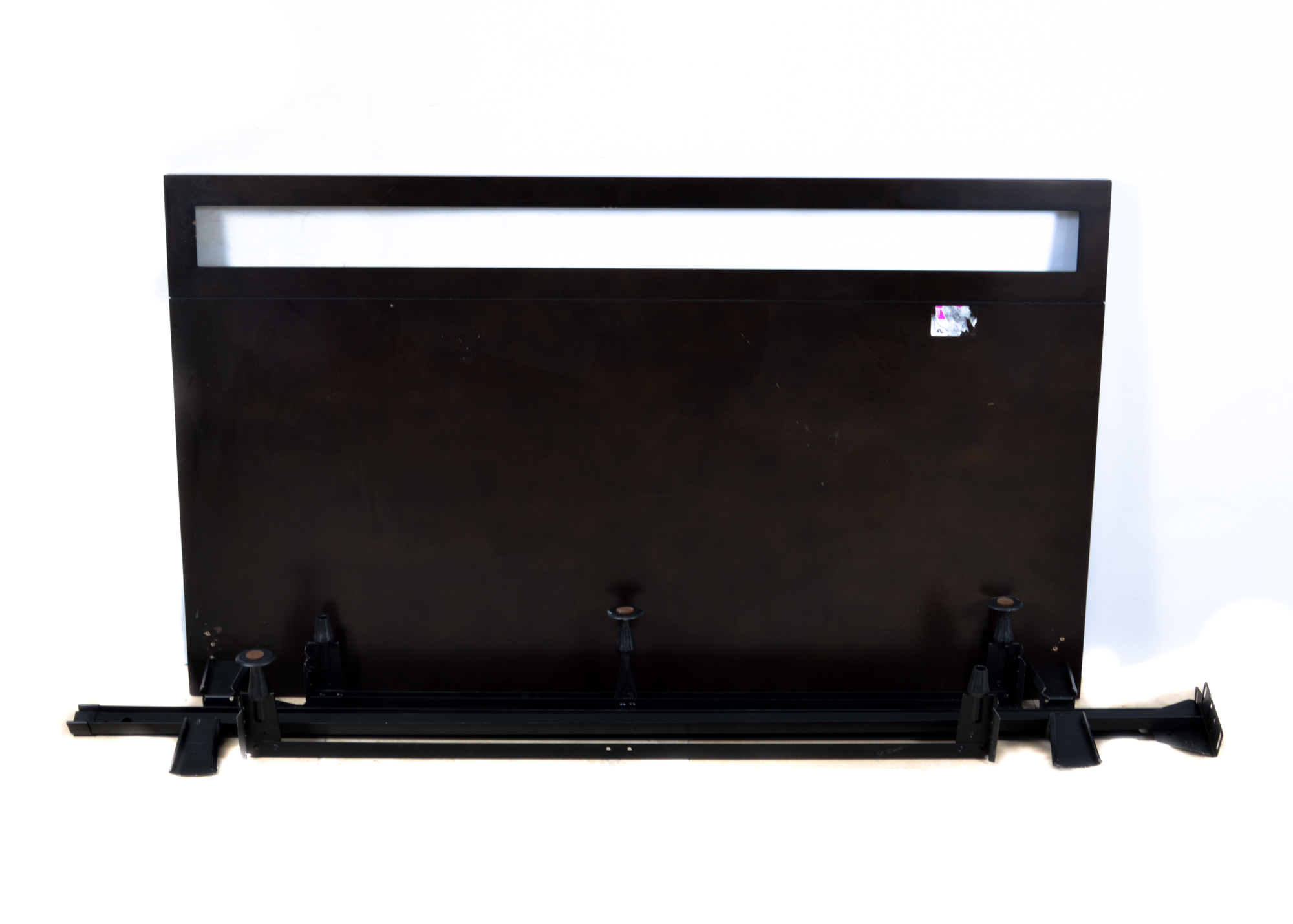 Queen WallMounted Headboard and Bed Frame with Black Finish EBTH