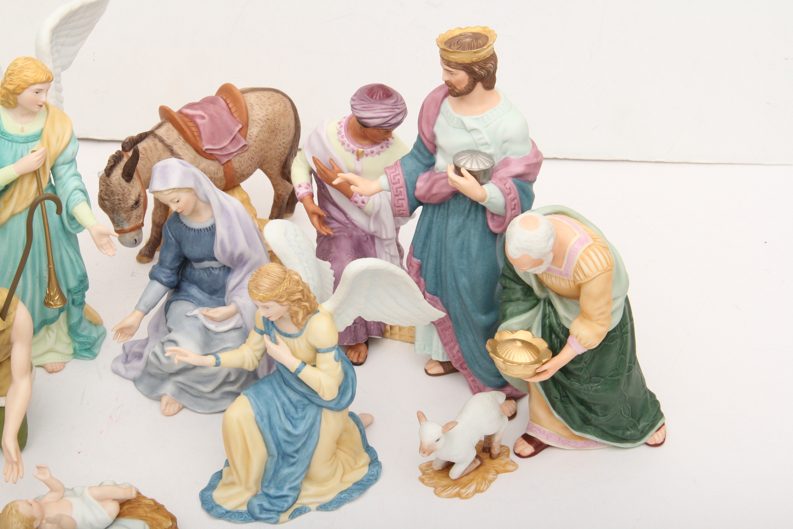 Lenox Renaissance Nativity Scene Figurine Set EBTH
