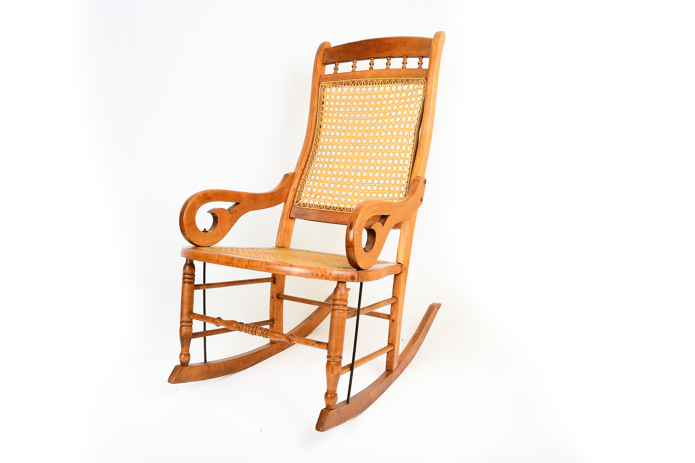 Cane Rocking Chair EBTH
