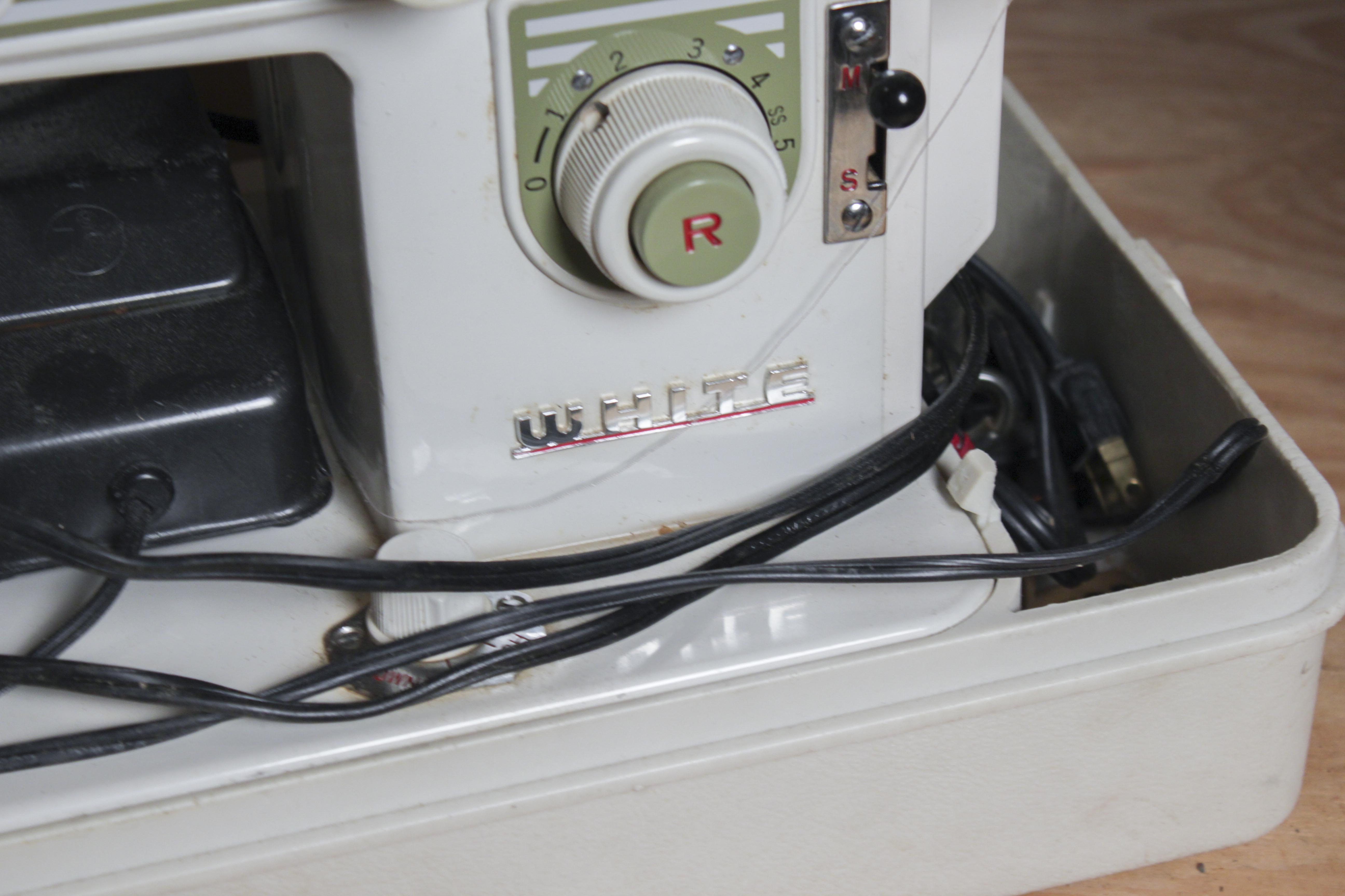 White Model 675 Heavy Duty Zig Zag Sewing Machine EBTH