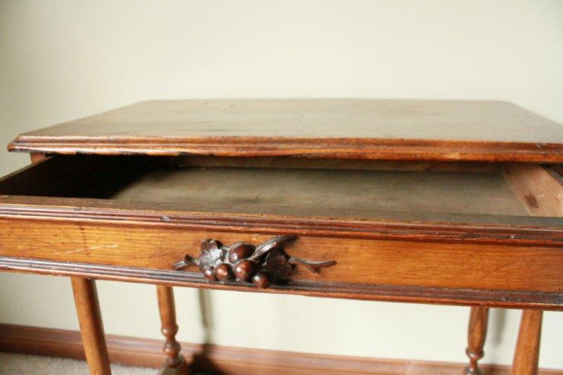 Victorian Oak Entry Table EBTH