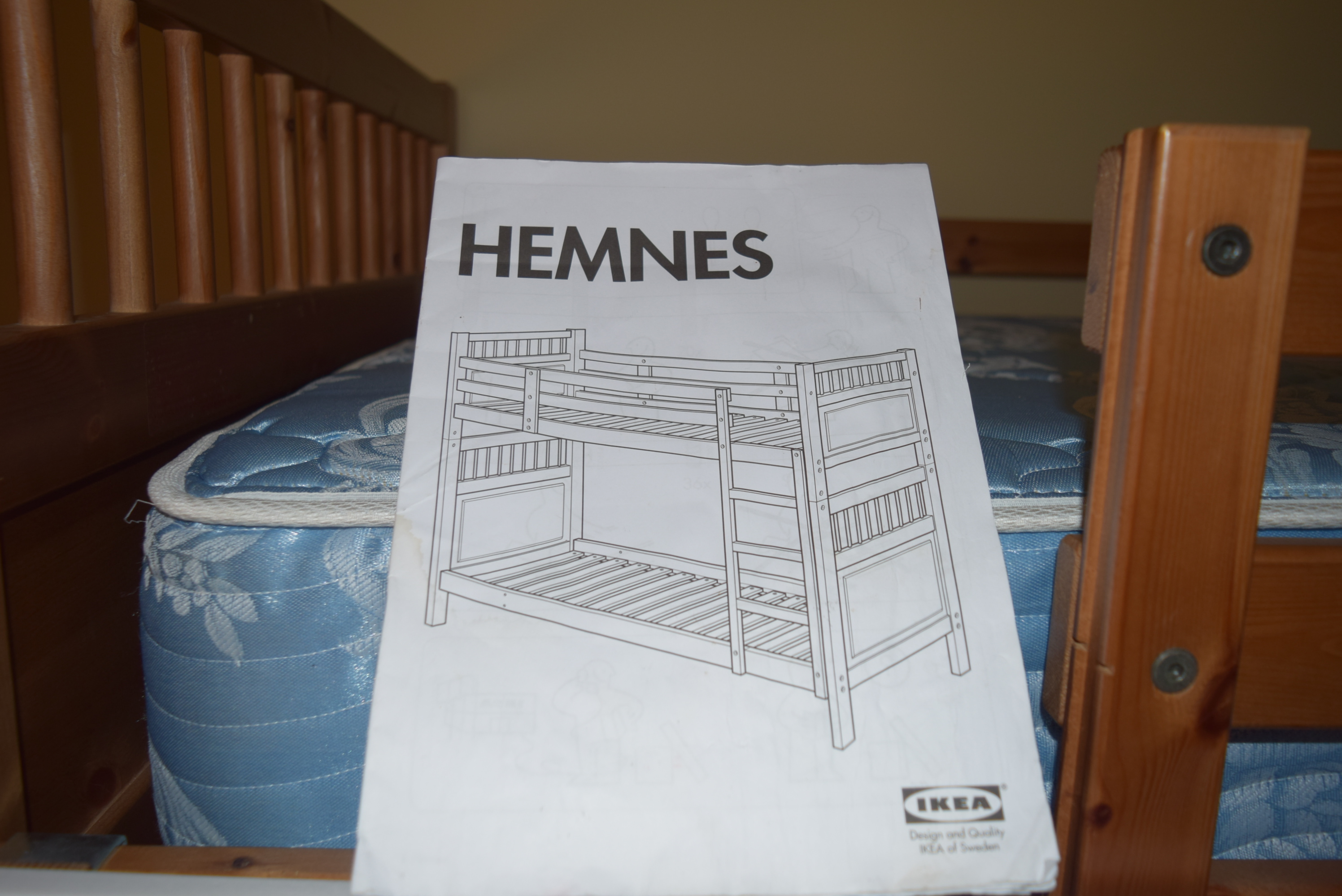 Ikea 'Hemnes' Wood Bunk Beds EBTH