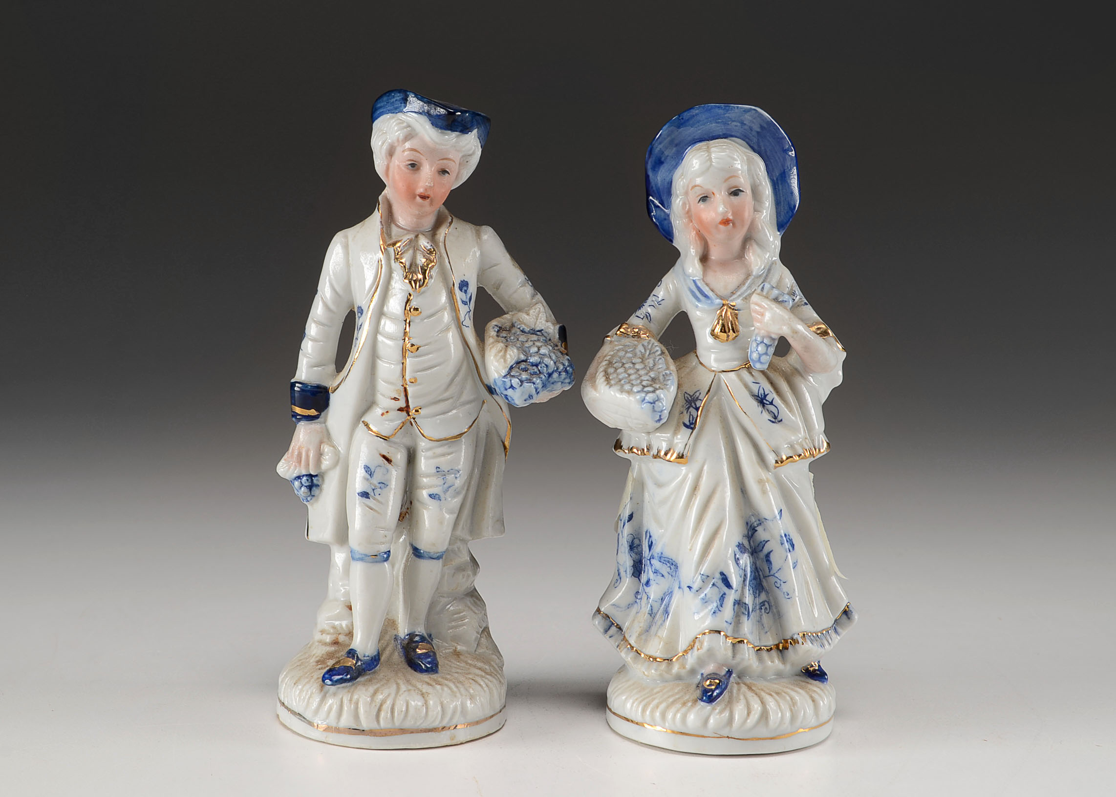 Vintage KPM Porcelain Colonial Lover Figurines EBTH
