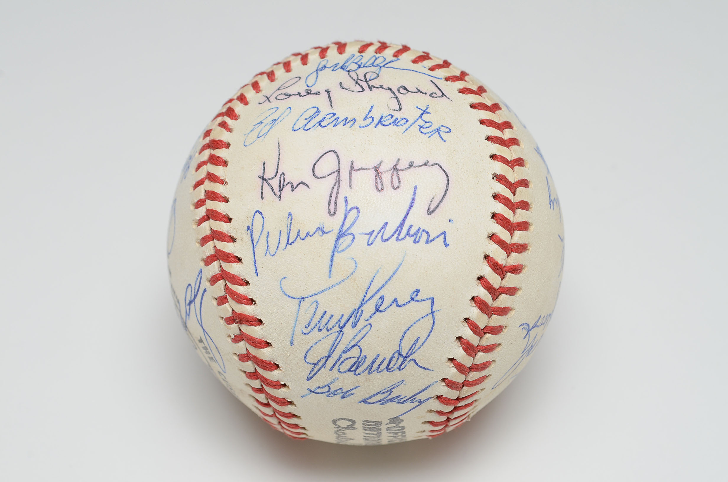 1976-reds-team-signed-baseball-ebth