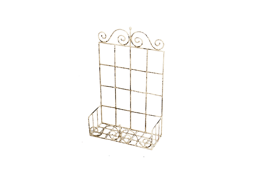 Wrought Iron Wall Shelf EBTH
