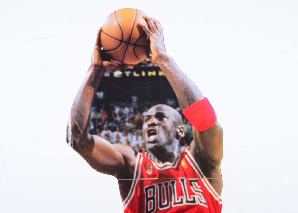 Michael Jordan Upper Deck Life Size Stand Up EBTH