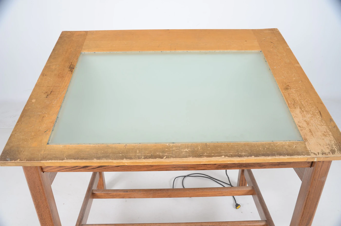 Vintage Lighted Drafting Table | EBTH