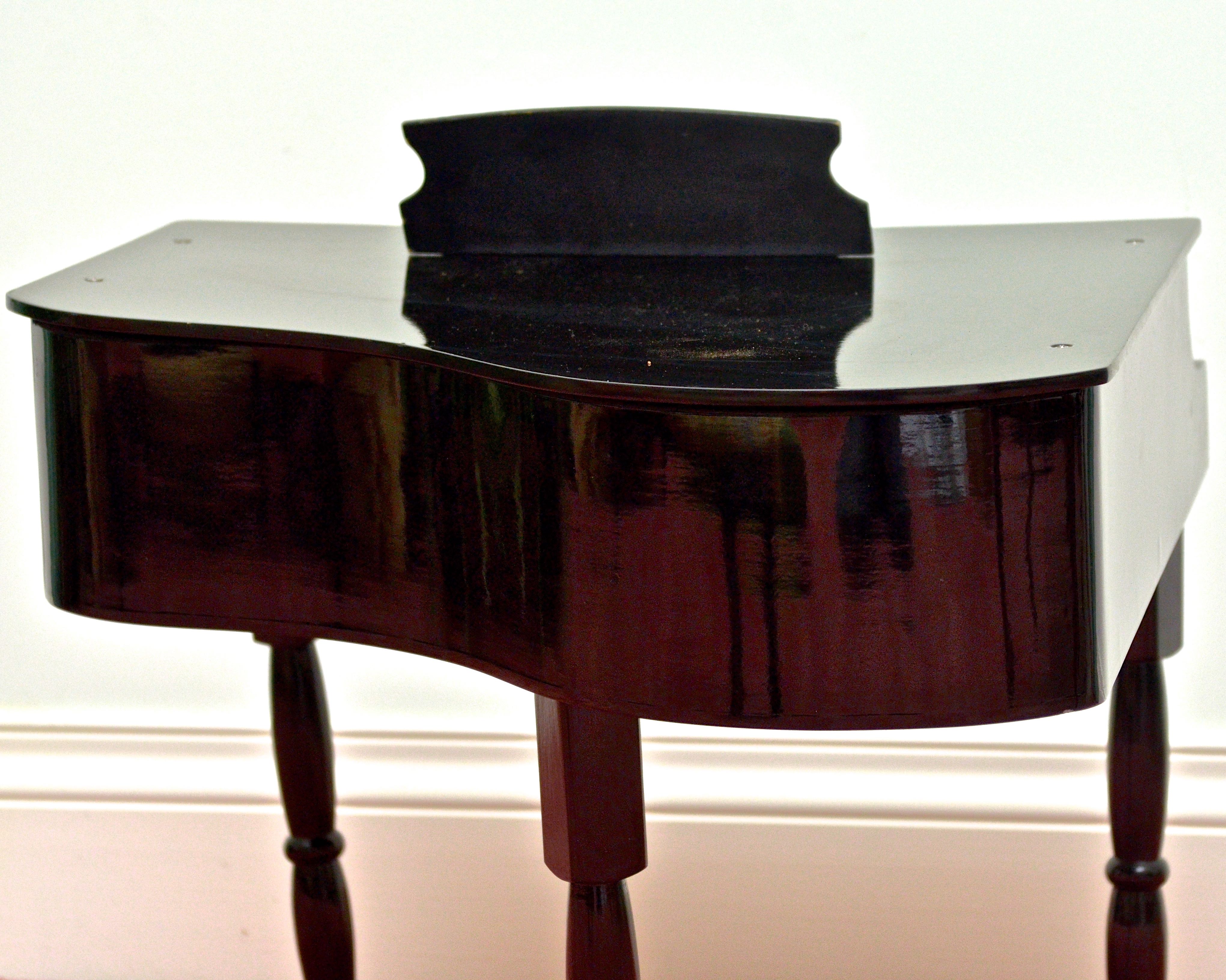 Kiddy Keys Toy Baby Grand Piano with Bench EBTH