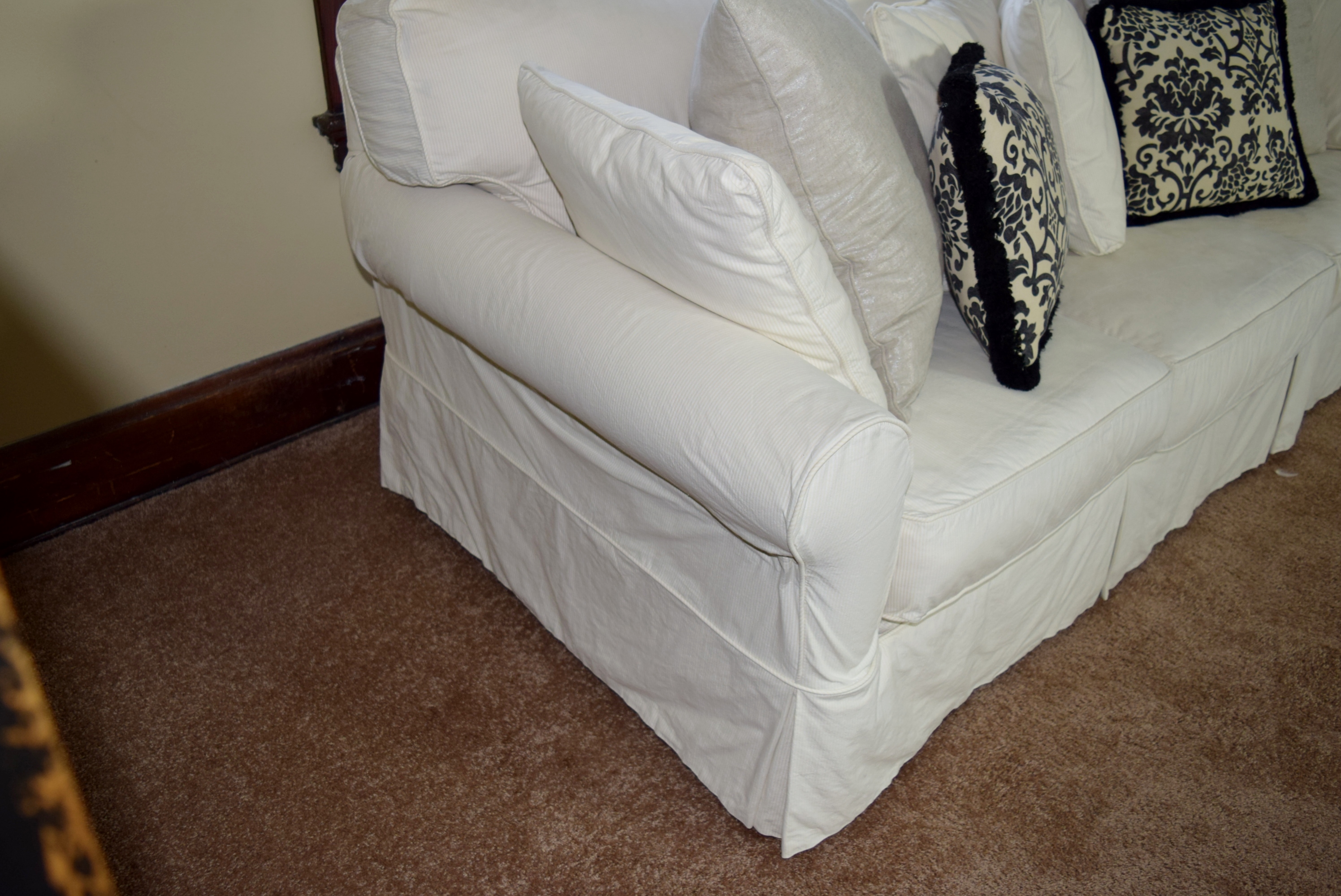 Arhaus 'Baldwin' Slipcovered Sofa EBTH