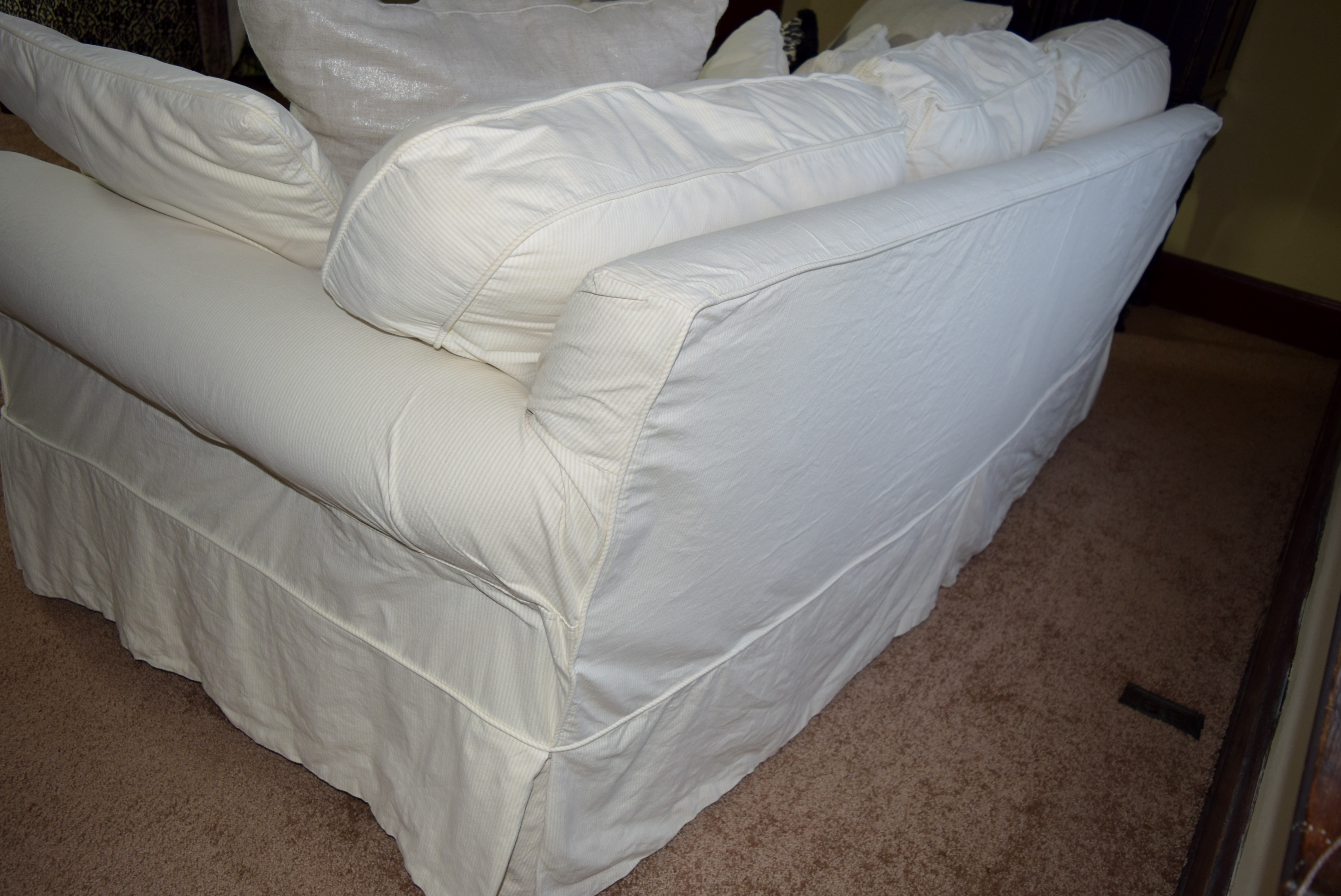 Arhaus 'Baldwin' Slipcovered Sofa EBTH