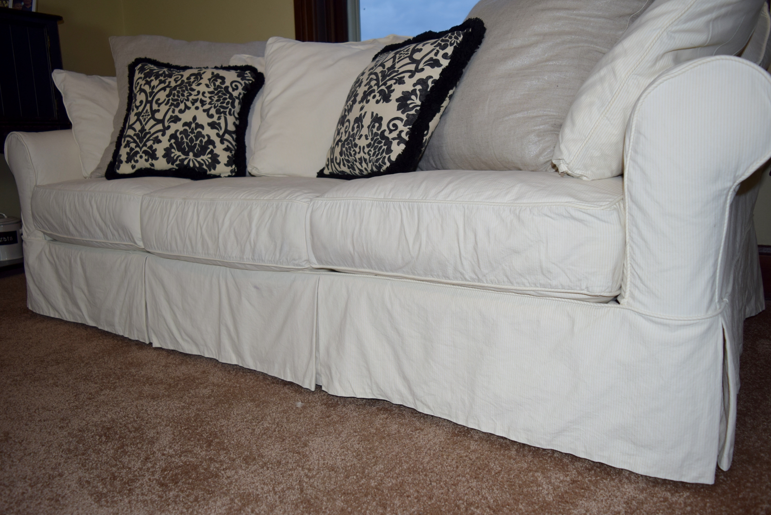 Arhaus 'Baldwin' Slipcovered Sofa EBTH