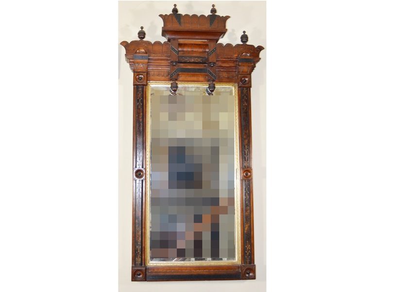 Eastlake Style Wall Mirror EBTH