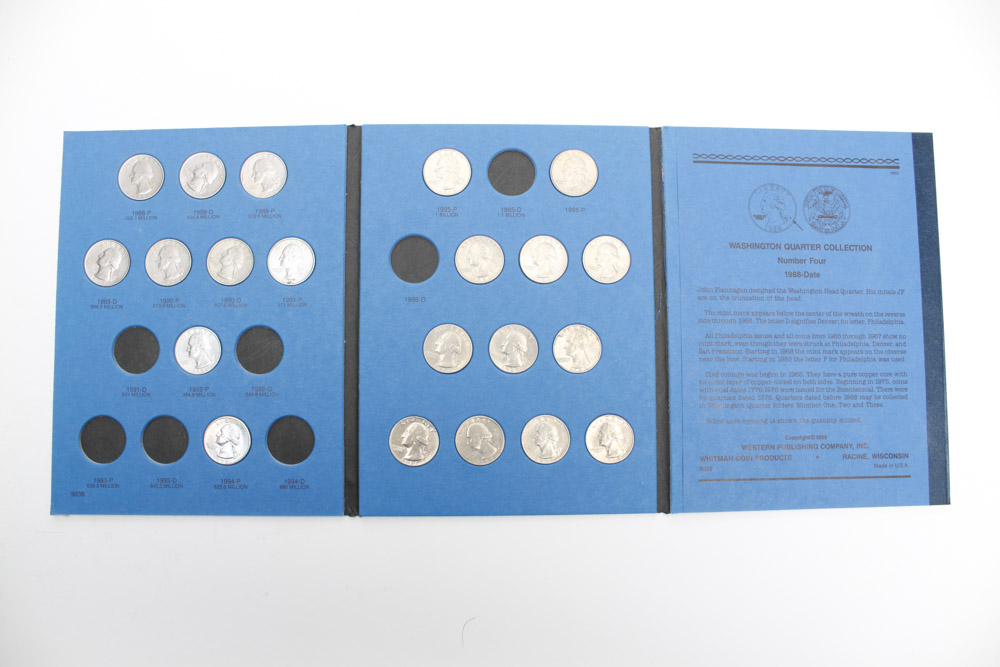 Coin Collecting Assortment with U.S. Coin Books EBTH