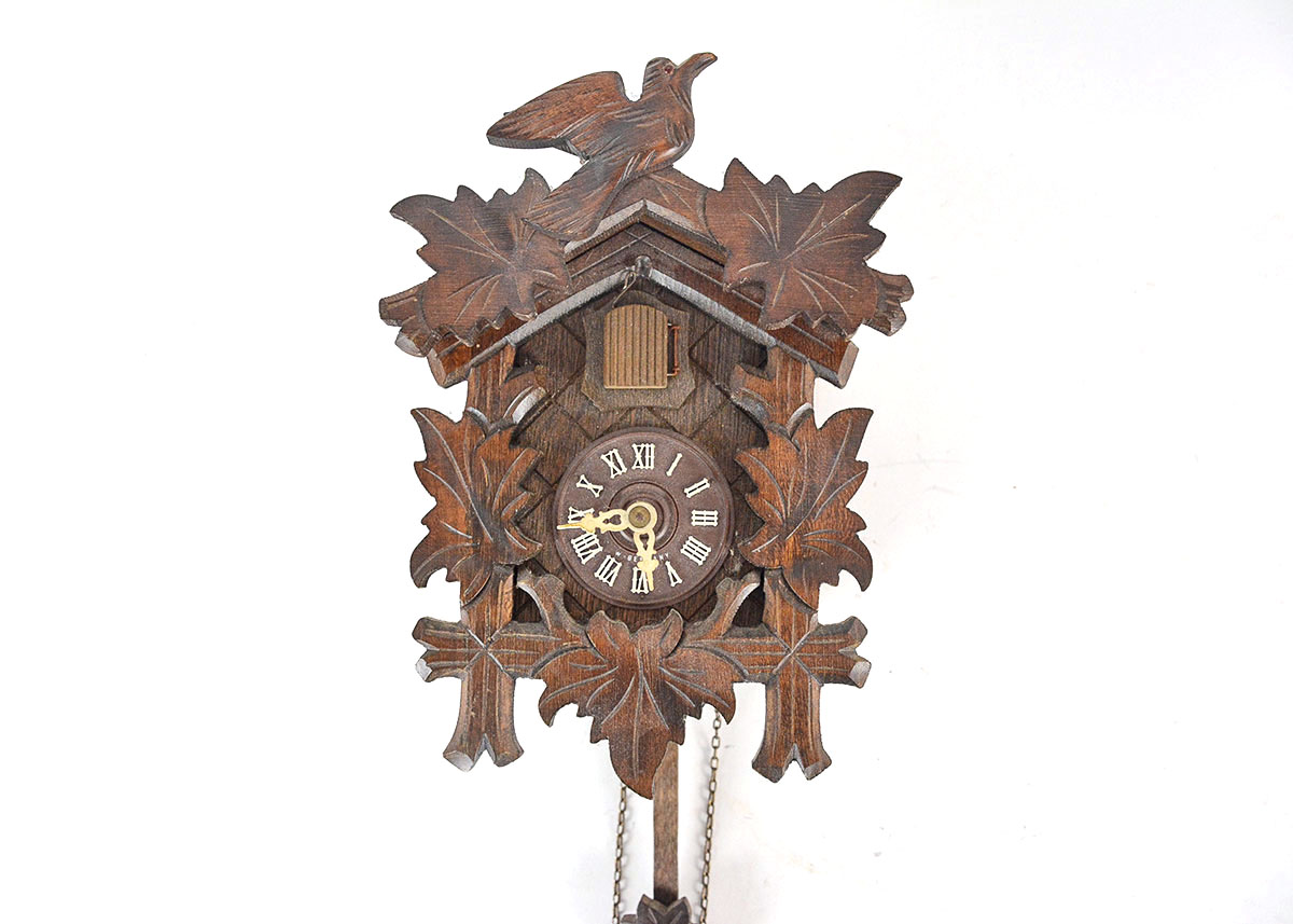 West Germany Carved Cuckoo Clock EBTH