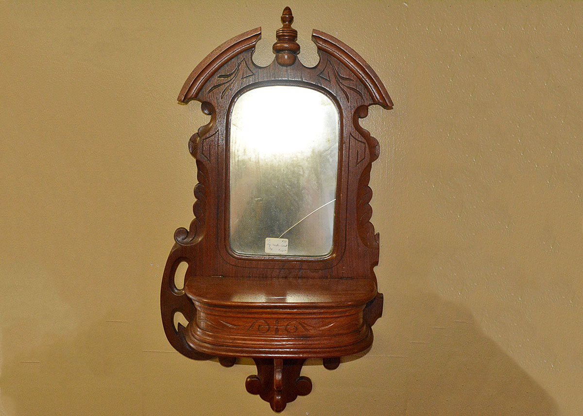 Antique Eastlake Victorian Style Shaving Mirror EBTH
