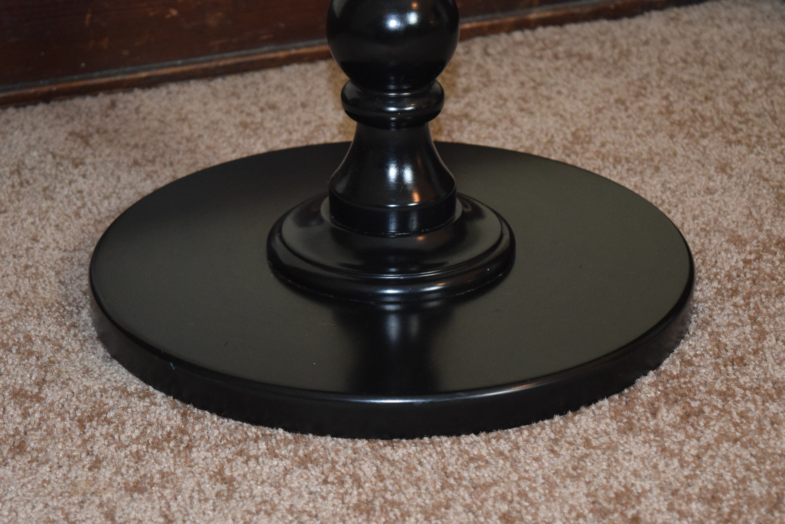 Small Black Side Table EBTH