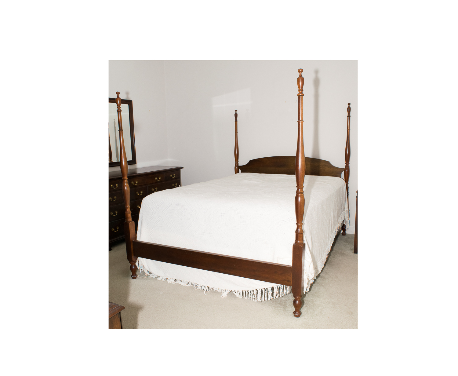 Four Poster Full Bed Frame EBTH