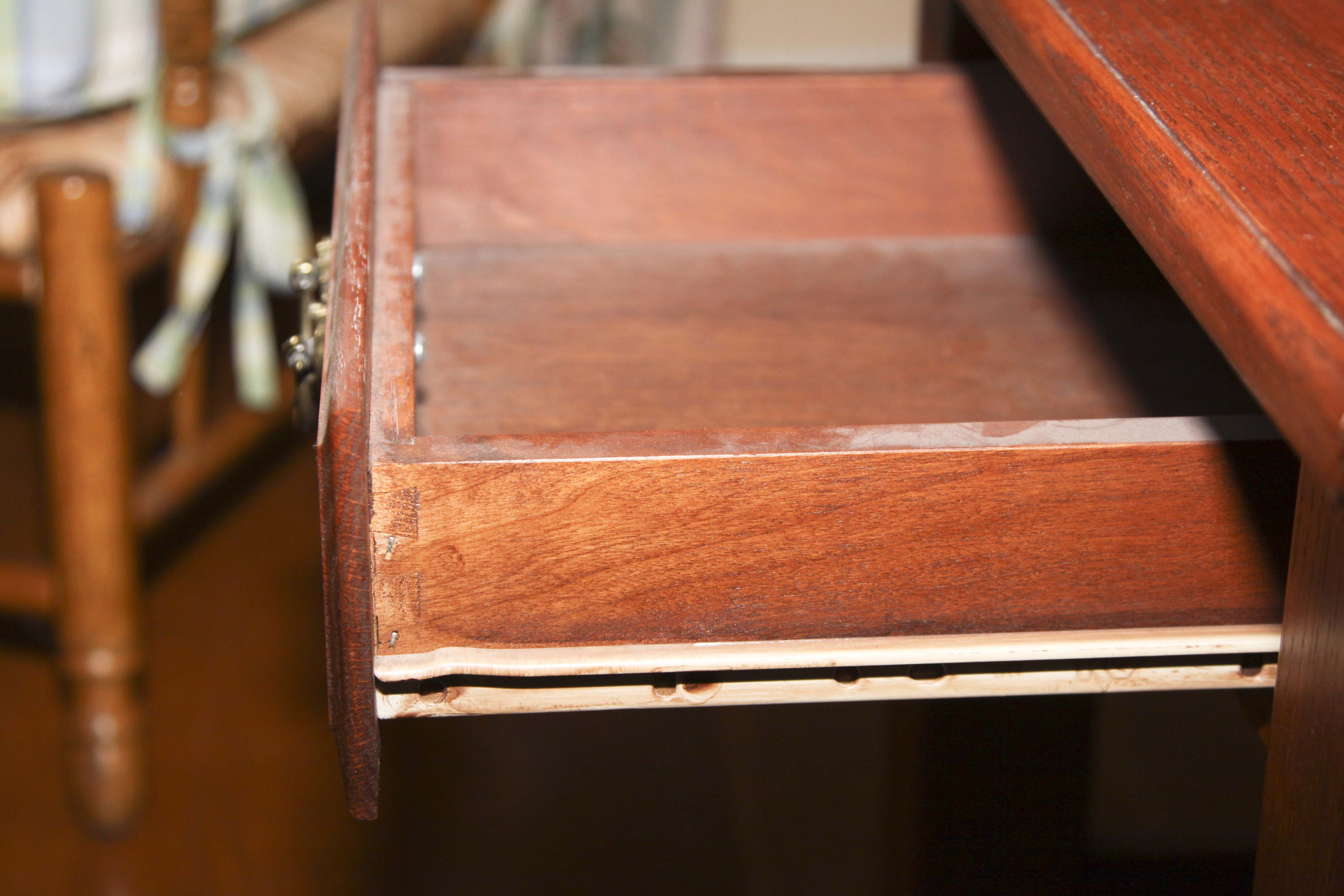 CustomMade Solid Oak MissionStyle End Table EBTH
