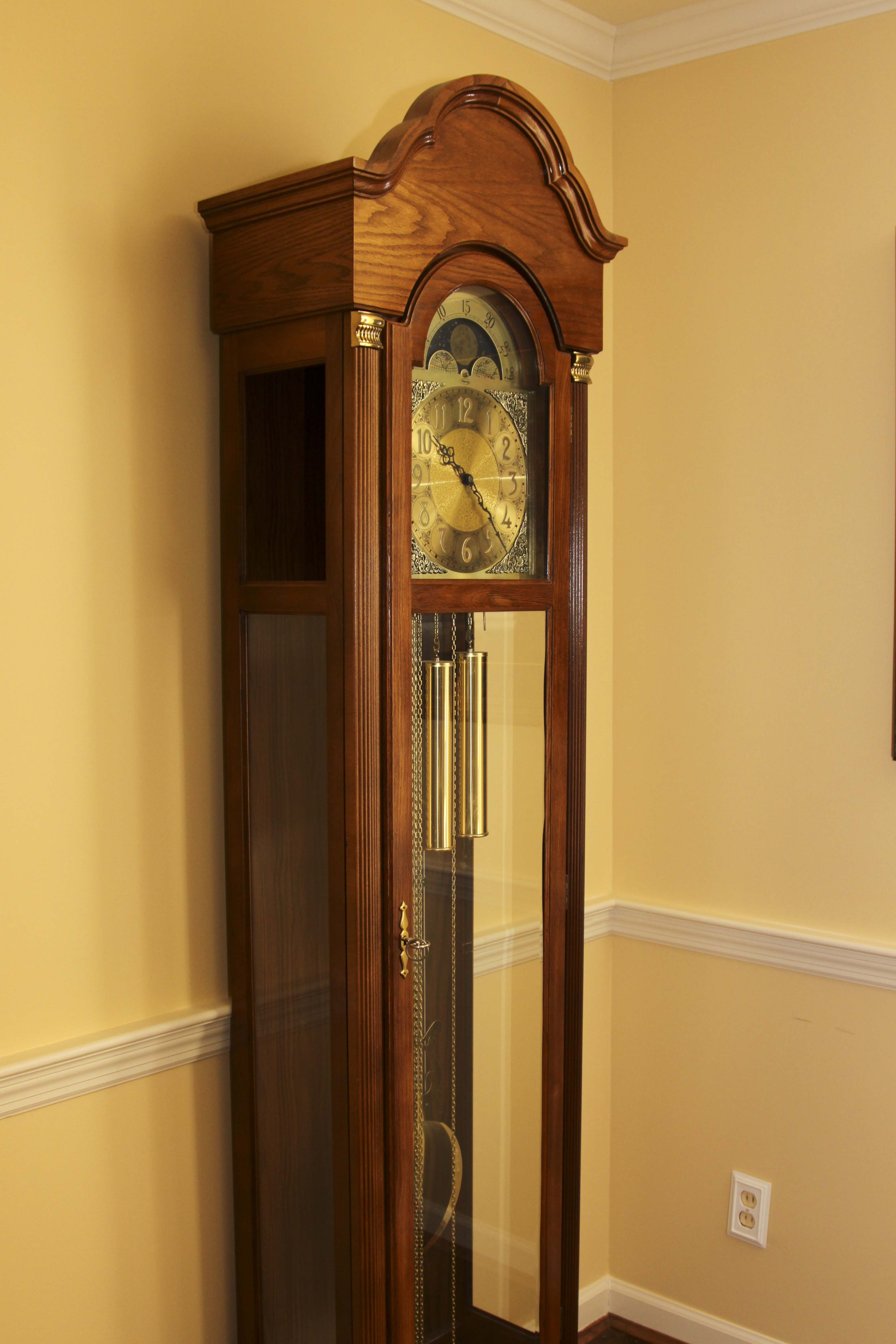 Vintage Ridgeway Grandfather Clock EBTH