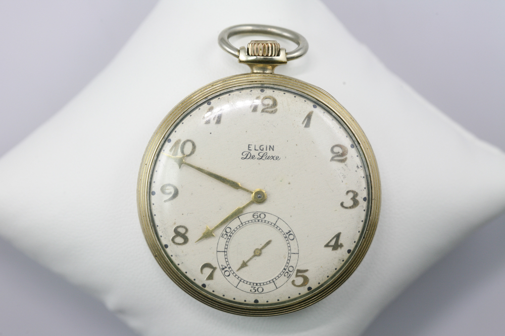 elgin deluxe pocket watch