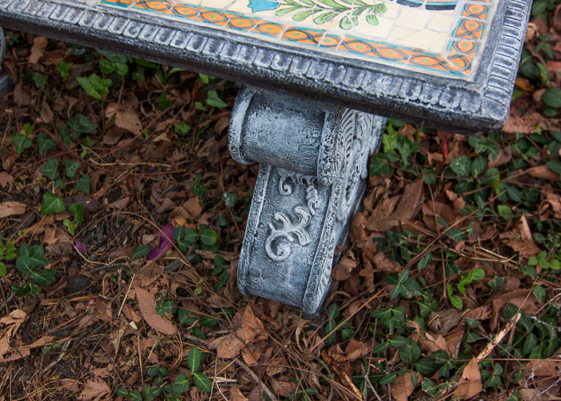 Mosaic Garden Bench | EBTH