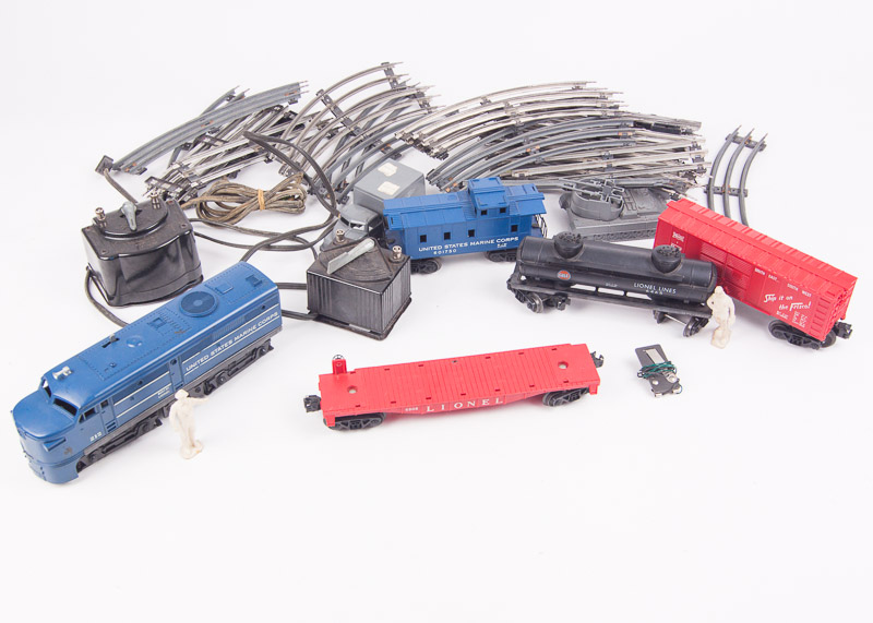 lionel marine corps train sets