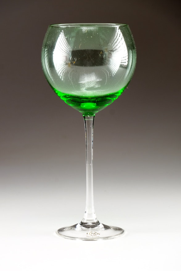 Download Lenox Color Gems Balloon Wine Glasses | EBTH