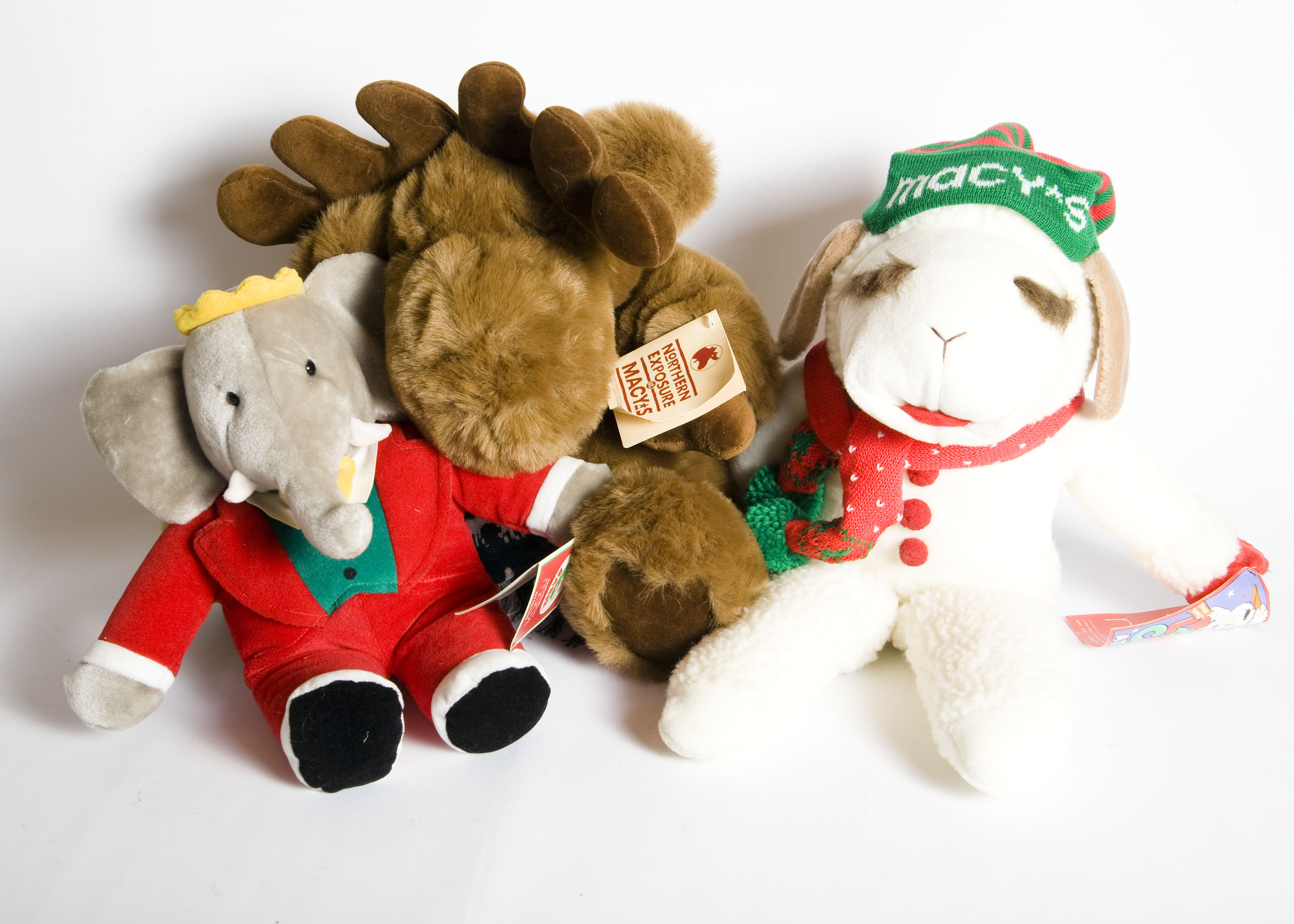 macy's christmas stuffed animals