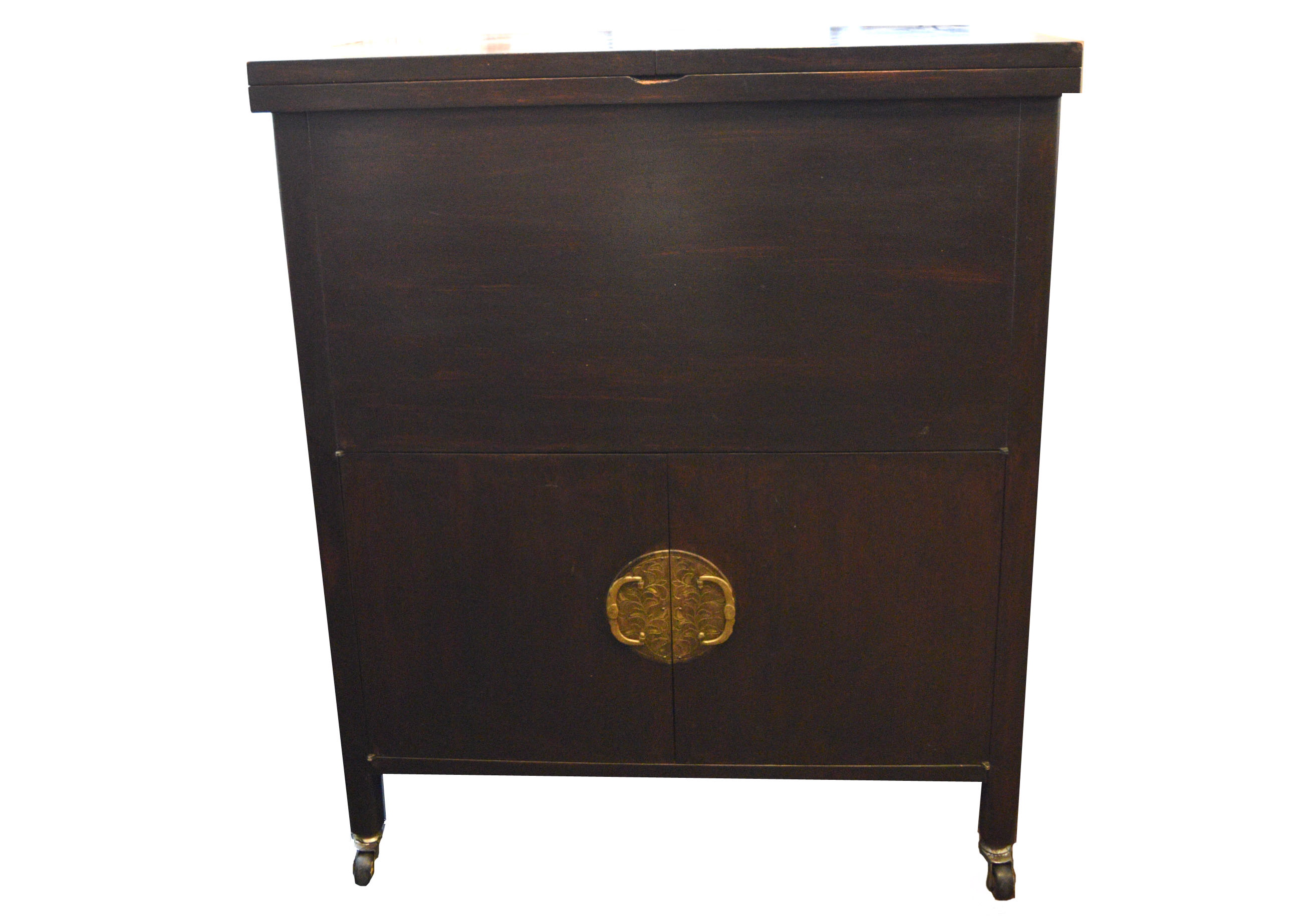 Mid Century Modern Japanese Bar Cabinet Ebth