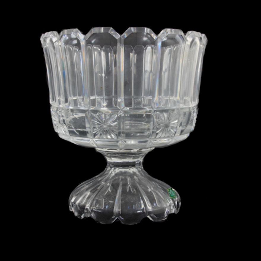 Vintage Shannon Crystal Trifle Bowl : EBTH Vintage Shannon Crystal Trifle Bowl : EBTH