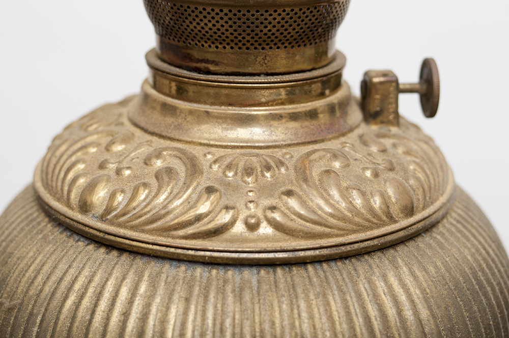 Antique Victorian R. Hollings & Company Brass Piano/Floor Lamp EBTH