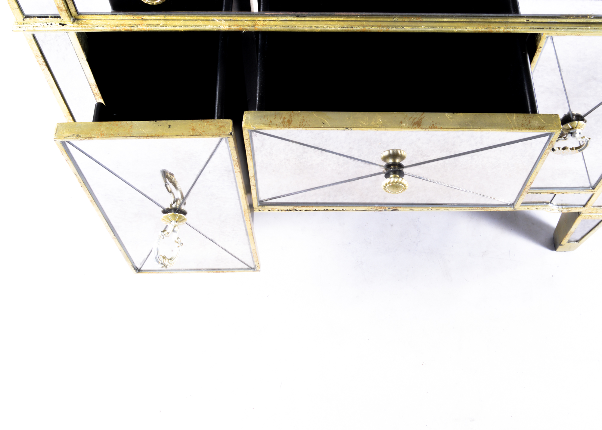 Horchow Amelie Small Mirrored Chest EBTH